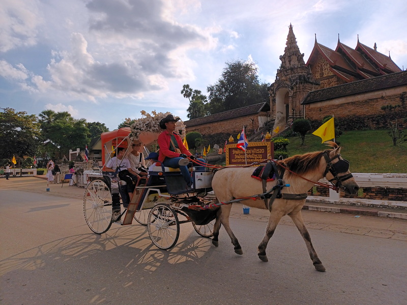 Wat Phra That Lampang Luang temple in Lampang, northern Thailand, a peaceful cultural destination in Southeast Asia